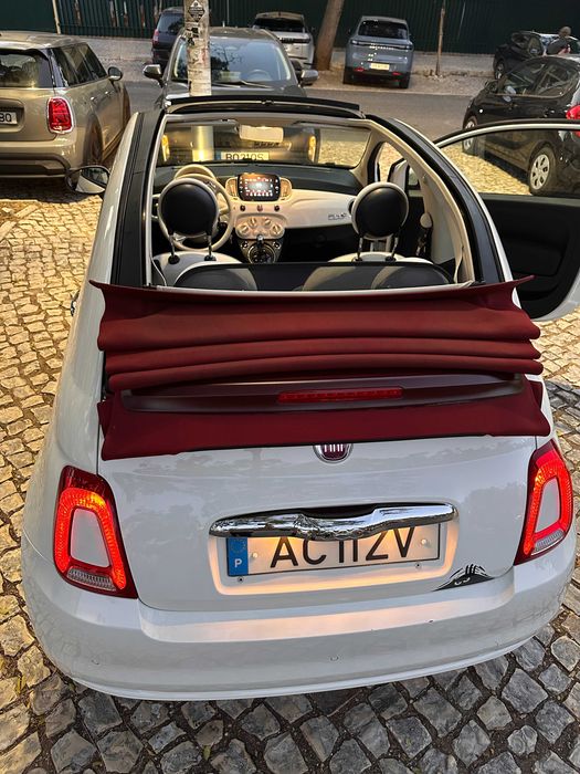 Fiat 500C-2020 automatico- 59.500 Quilometros- impecavel — photo 4