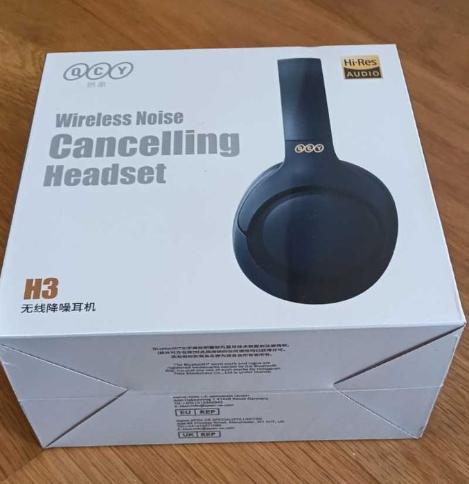 Auscultador QCY H3 . Wireless, com cancelamento de ruido.  Novo