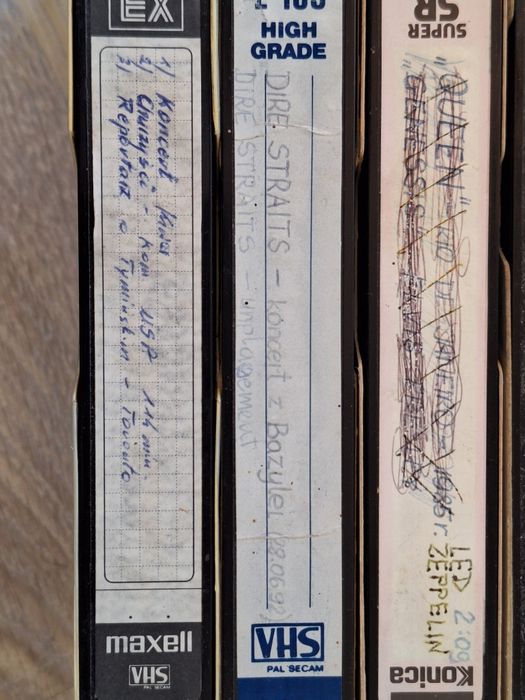 Kasety vhs  tanio