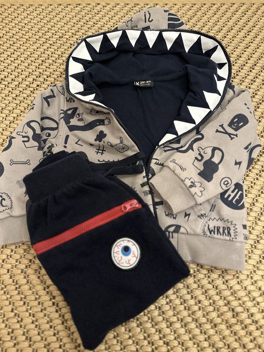 Zombie dash komplet bluza spodnie 4-5lat