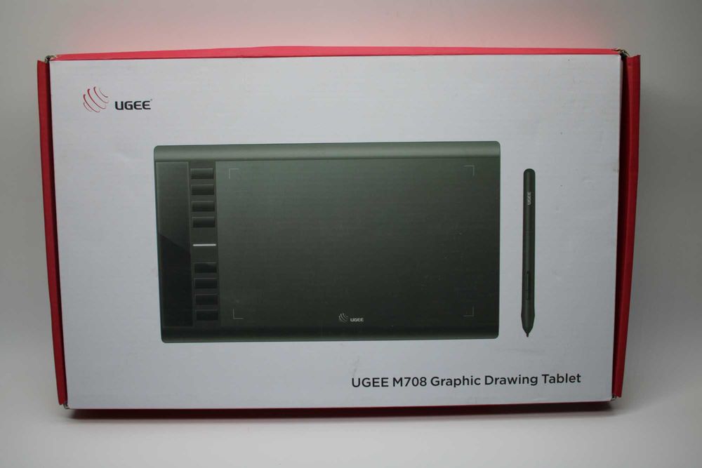 Tablet graficzny Ugee M708 10X6 cali z 8 klawiszami skrótów 25,4X15,2