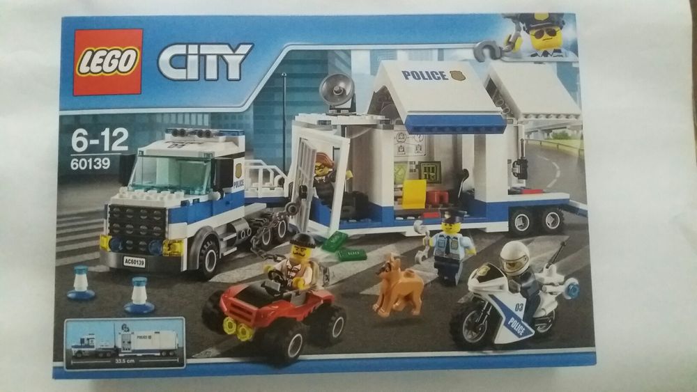 Лего сити 60139 Мобильный командный пункт Lego City