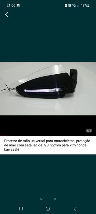 Protetor de maos mota
