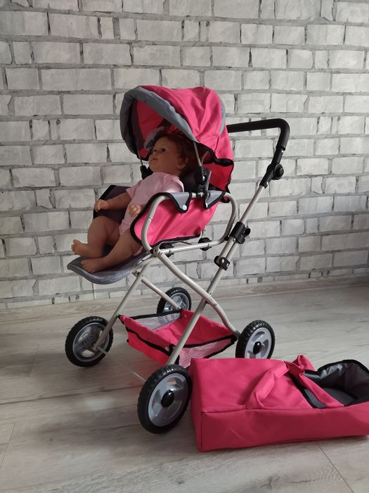 Коляска  трансформер 2в1 на ляльку
