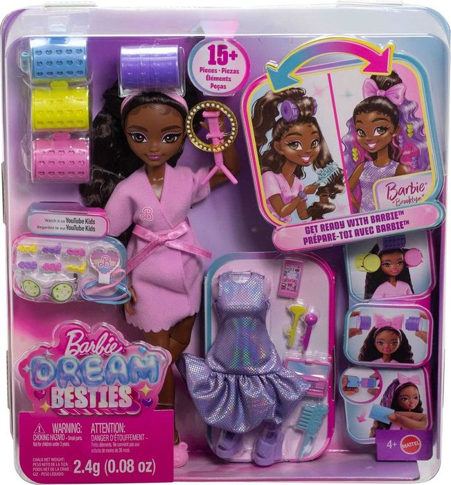 Кукла Барби Бруклин Мое утро красоты Barbie Dream GET Ready Brooklyn