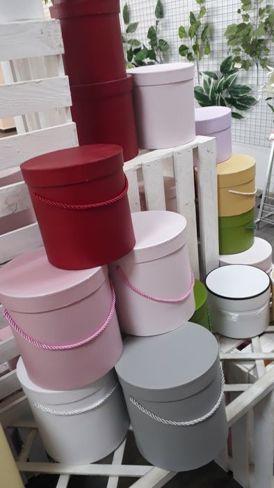 Pudełka na prezenty - flower box - producent hurtownia pudełka