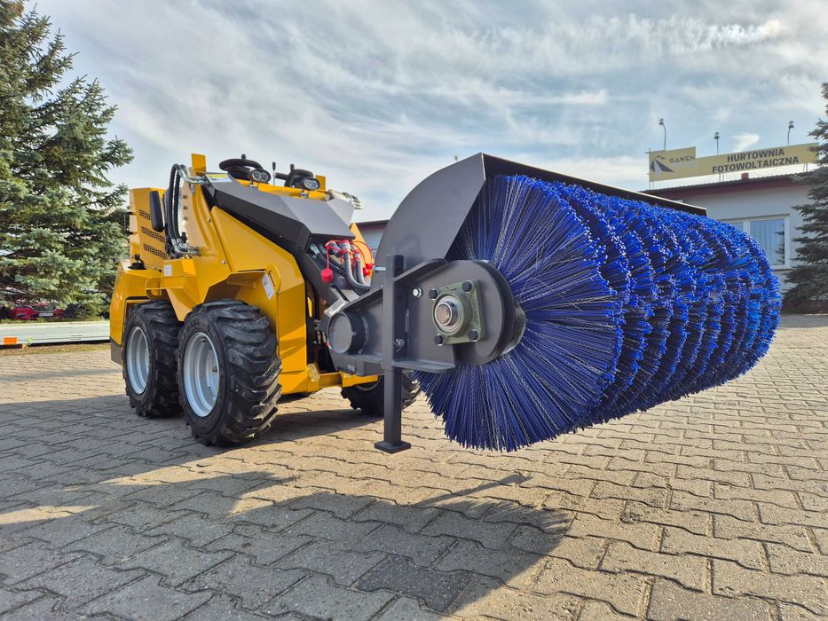 Zamiatarka do ładowarek skid steer,mini-ładowarek lub małych ciągników