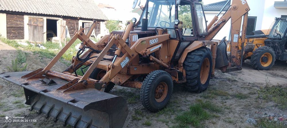 Koparko ładowarka Case 580 G oryginał jcb