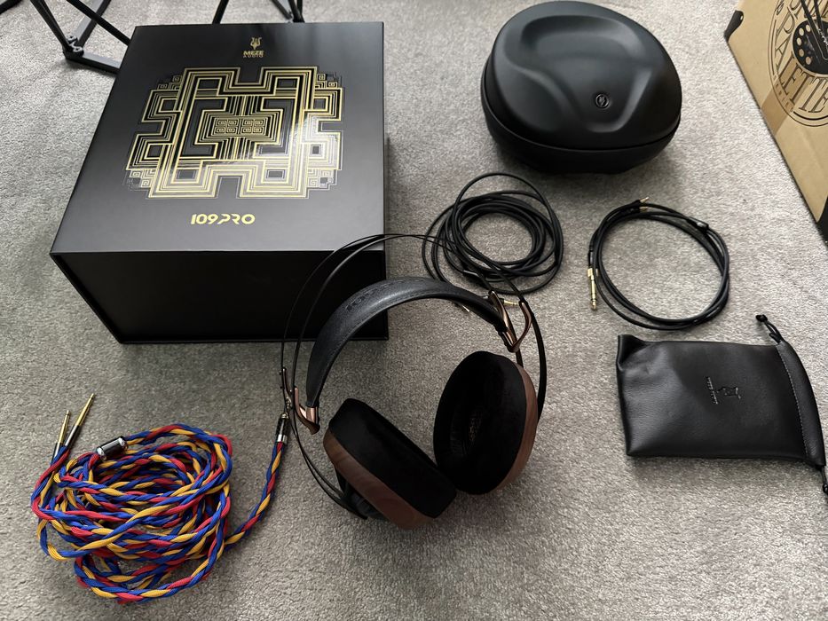 Słuchawki otwarte dynamiczne Meze 109 Pro + Dodatkowy Kabel 3m (4,4mm)