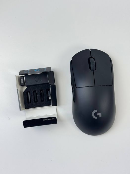 Бездротова ігрова оптична миша Logitech G PRO Wireless Black - з підсвіткою, 25600 DPI (910-005272)