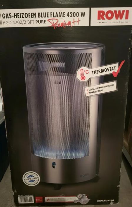Газовый обогреватель Rowi Blue 4200 w