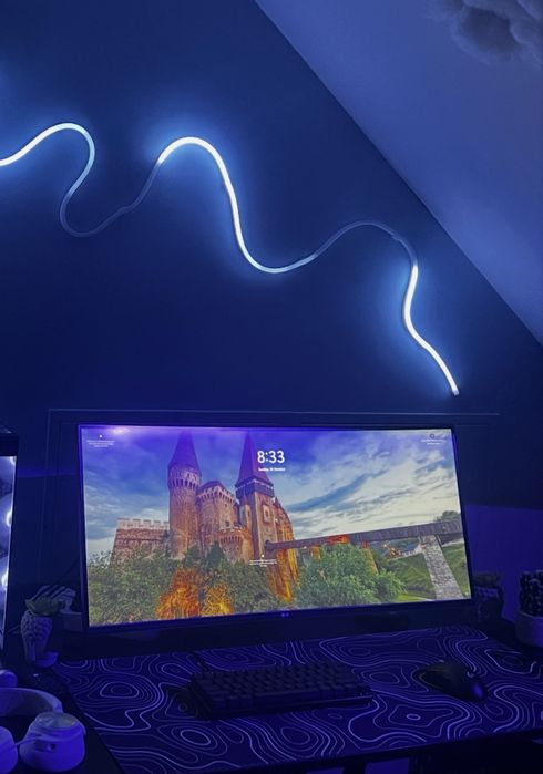 LG UltraWide 34WP65C-B 34” Curved | 3440×1440 | 160 Hz | Stan idealny