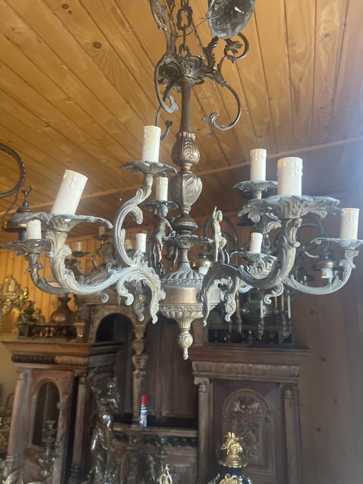 Бронзова люстра