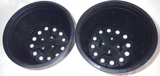 Miski na chryzantemy 19cm 1,6 L Misy chryzantemówki antracyt