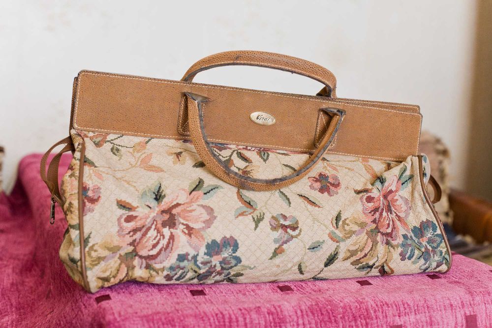 Kolorowa torba w kiwaty Verdi