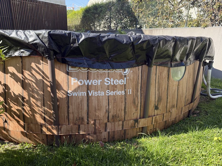 Piscina Bestway Power Steel Swim Vista Series II de 4,88 m x 1,22 m
