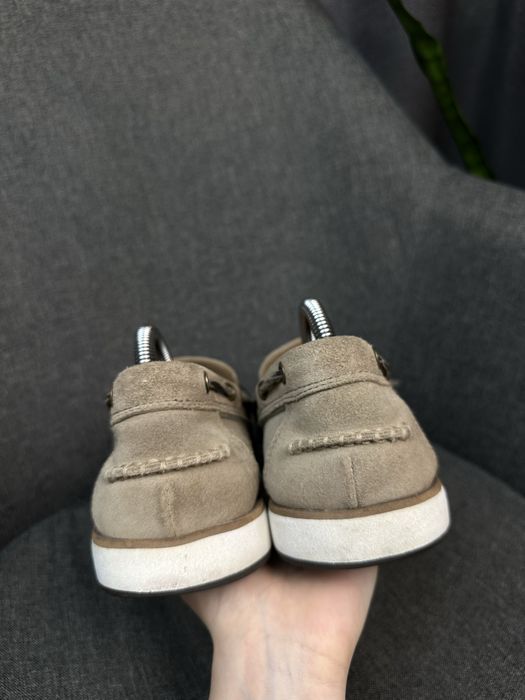 Фірмові шкіряні туфлі топсайдери мокасини geox