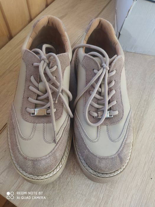 Туфли женские, кожаные