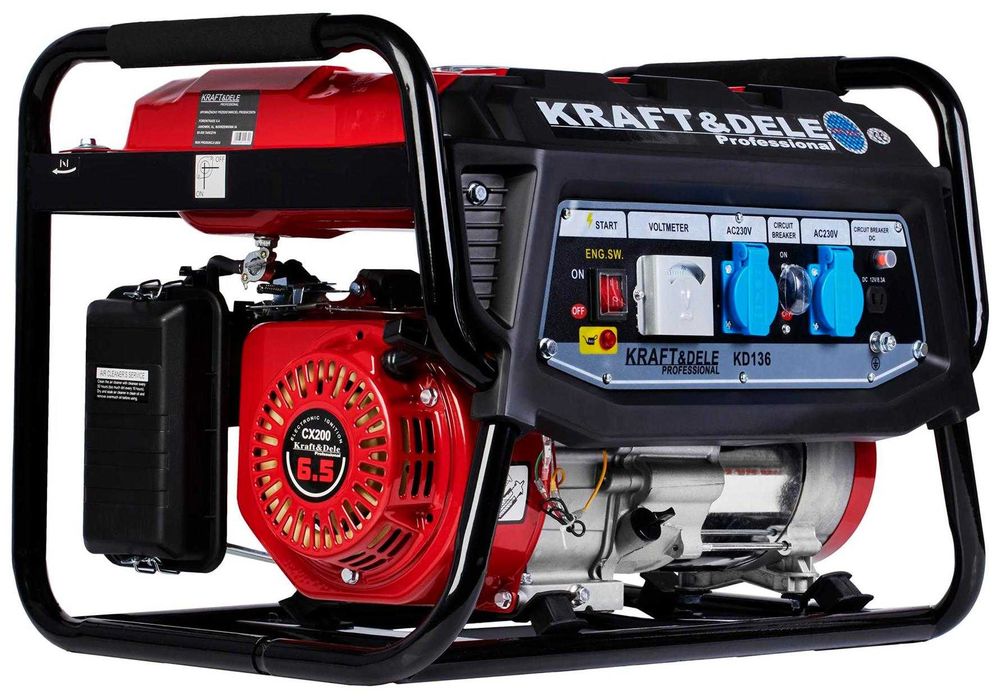 KRAFT&DELE Agregat Prądotwórczy Generator Prądu 3000W 7KM KD136