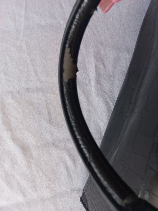 Bolsa Preta de verniz