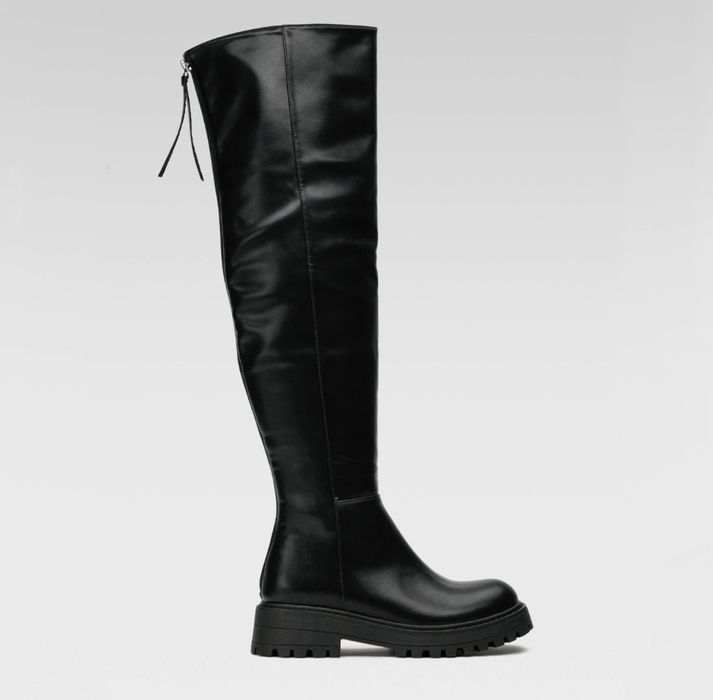 Женские сапоги Jenny Fairy 38 24.5 см Черные