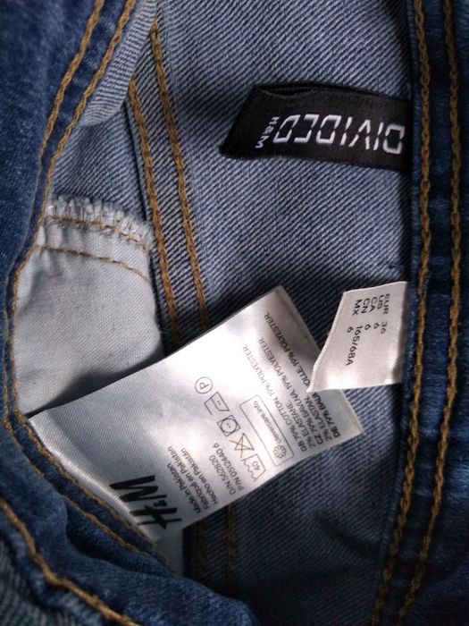 Spodnie ogrodniczki hm 36rozmiar