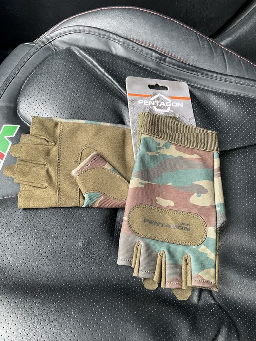 Тактичні рукавички Pentagon Tactical Duti Mechanic перчатки камуфляж