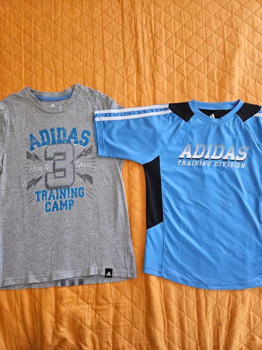 Spodnie dresowe, T-shirt i spodenki ADIDAS, rozm.7 lat, 128 cm z USA