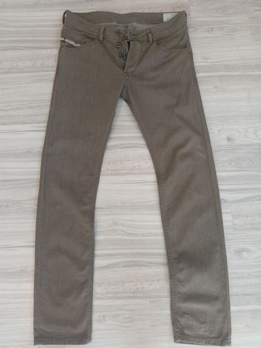 Джинси чоловічі Diesel шоколадного кольору