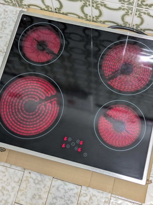 Placa vitrocerâmica Zanussi