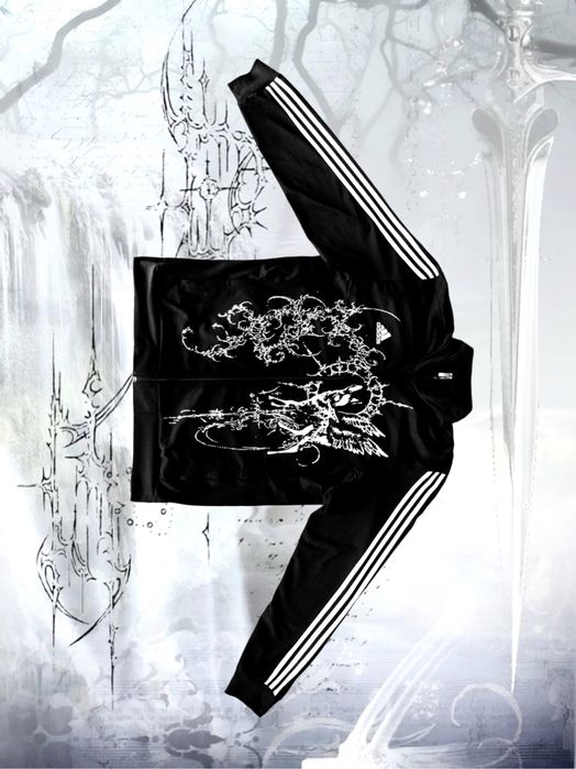 Adidas кастом з оленятком ангельські крила cybersiglism yk2 softgothic