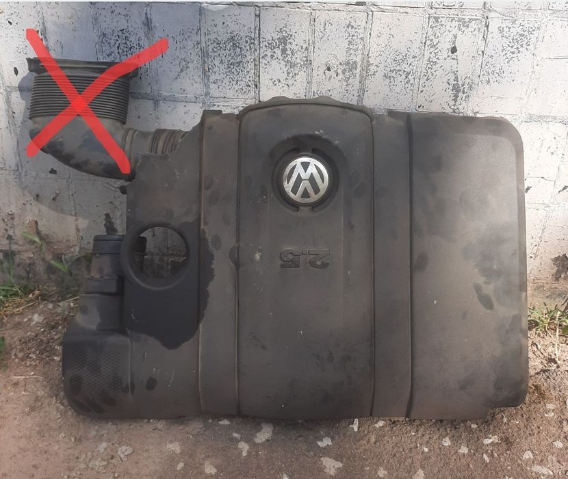 Декоративная крышка двигателя Volkswagen passat b7 2.5 nms