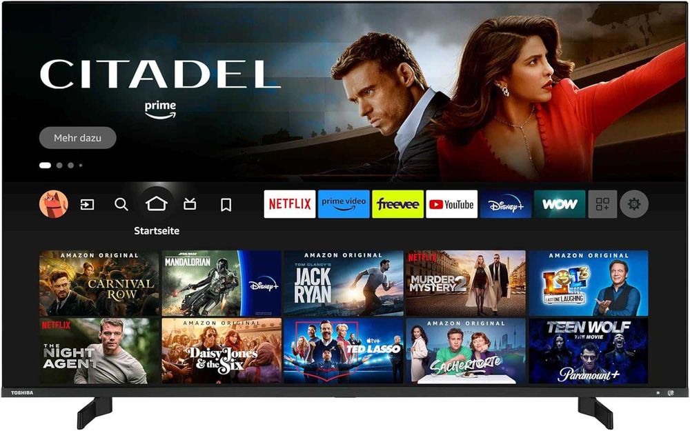 Telewizor TOSHIBA 50QF5D63DA 50'' QLED 4K UHD HDR10 Smart Fire TV