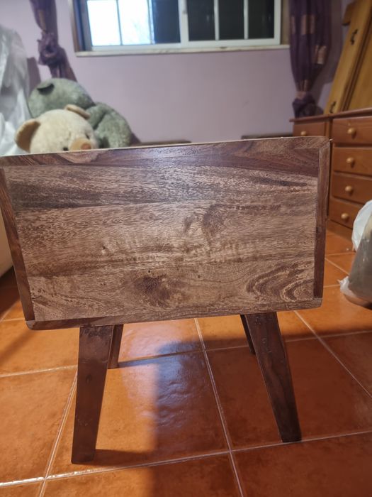 5 mesas de cabeceira vintage /rusticas