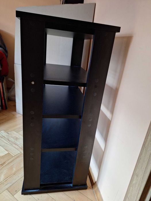 Szafka hi-fi na sprzęt audio- czarna  ( marantz rotel)