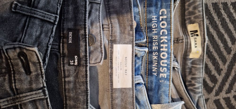 Spodnie jeansowe m.sara sinsey noysy May clock house denim