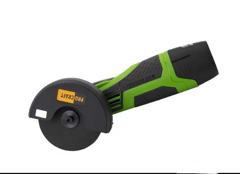 Шліфмашина акум. PROCRAFT (з 1 АКБ та зар. прист) PGA12 міні болгарка