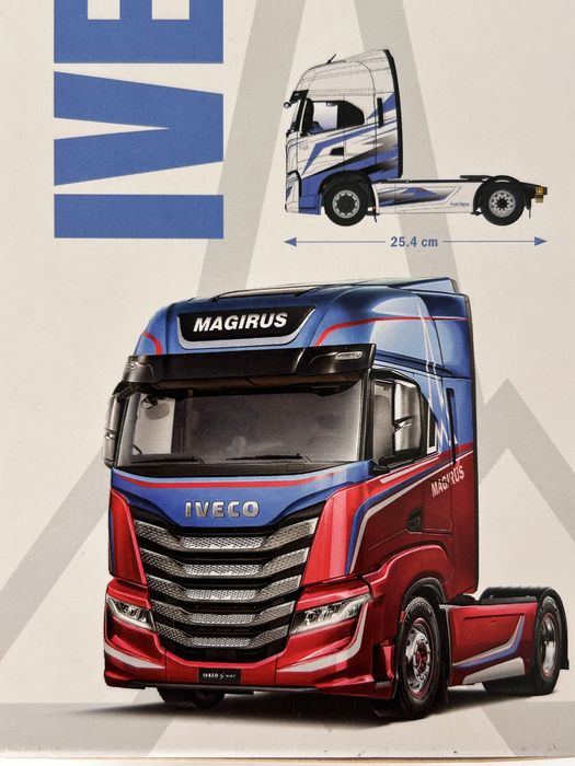 Ciągnik siodłowy Iveco S-Way model Italeri