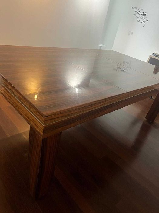 Mesa de Bilhar 3 em 1 em Ardósia – Bilhar | Ténis de Mesa | Mesa de Jantar