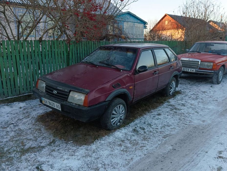 Ваз 2109 газ вписаний