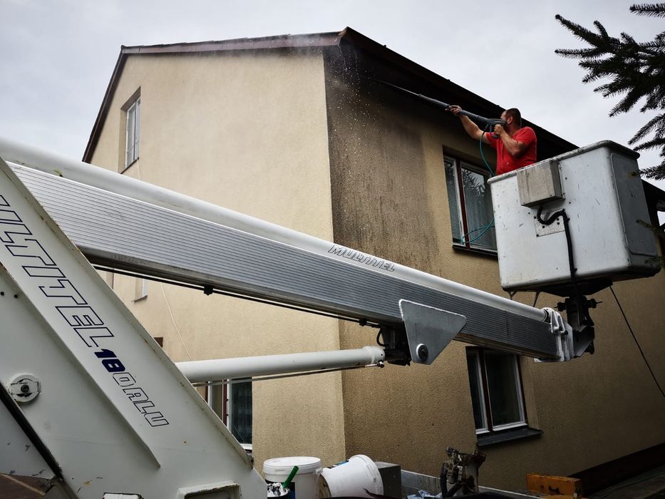 Mycie elewacji, dachów, kostki - najlepszy efekt! Dzwoń!