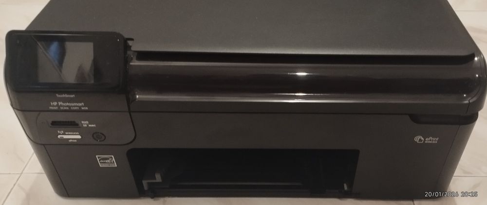 Impressora e scanner HP sem suporte de papel