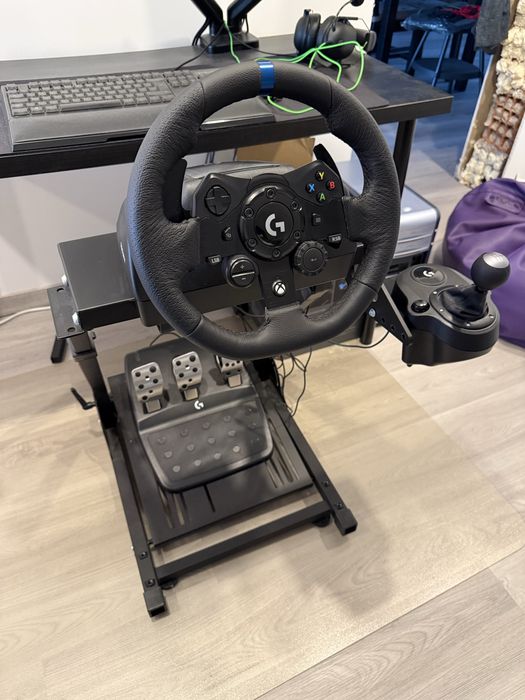Volante Logitech G923 Racing Wheel + Pedais – Simulação de Corrida