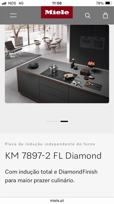 Placa de indução Miele