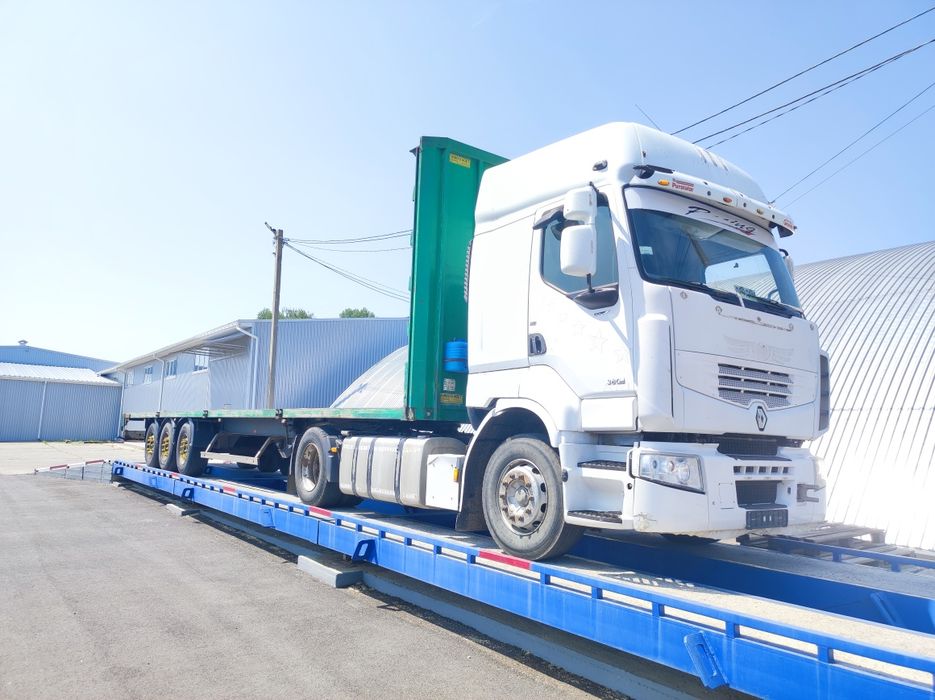 Площадка полуприцеп під солому лісовоз самоскида переобладнання