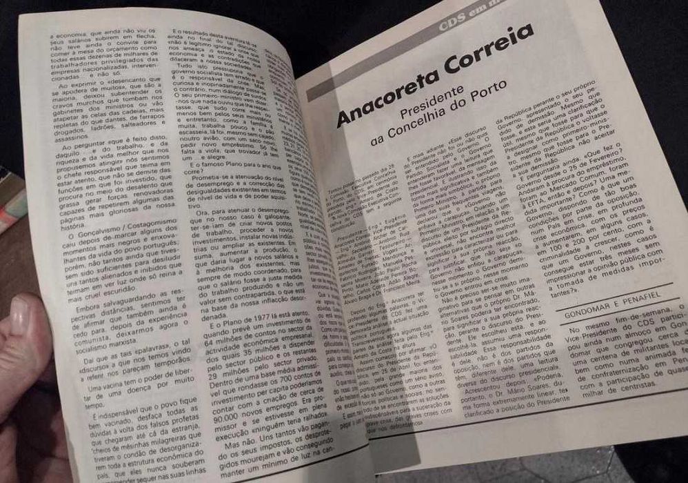 Democracia 76 Cimeira "CDS/PSD" 23/6/77 - Nº18