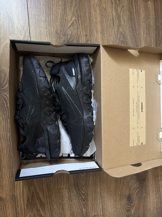 Nike React Vision Black | 43 (27,5 см) | Нові в коробці | Оригінал
