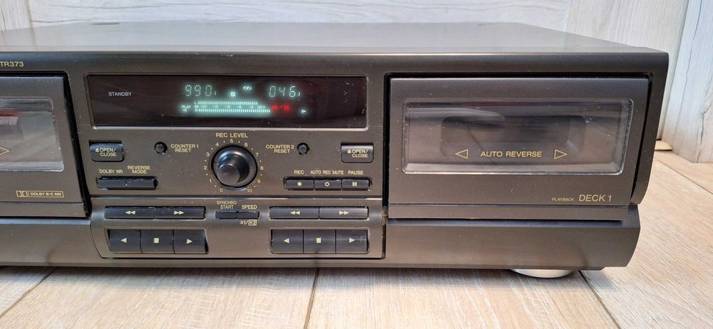 Magnetofon Kasetowy TECHNICS RS-TR 373 ! 2 Kieszenie OK ! POLECAM !
