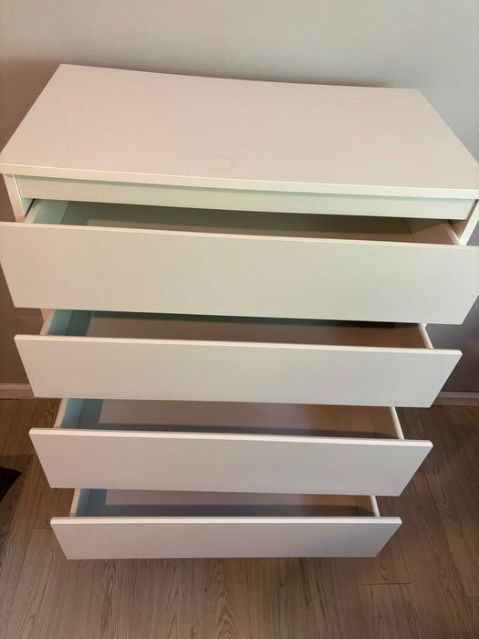 Cómoda KULLEN IKEA (5 gavetas) – Branca