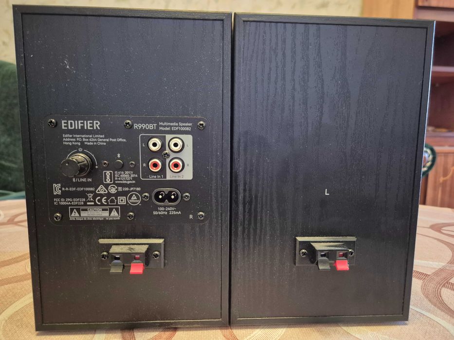 Акустична система Edifier R990BT 2.0 24W Bluetooth Black